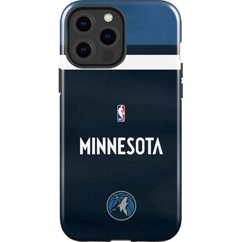 NBA Minnesota Timberwolves Jersey iPhone 15 Pro Max Impact Case